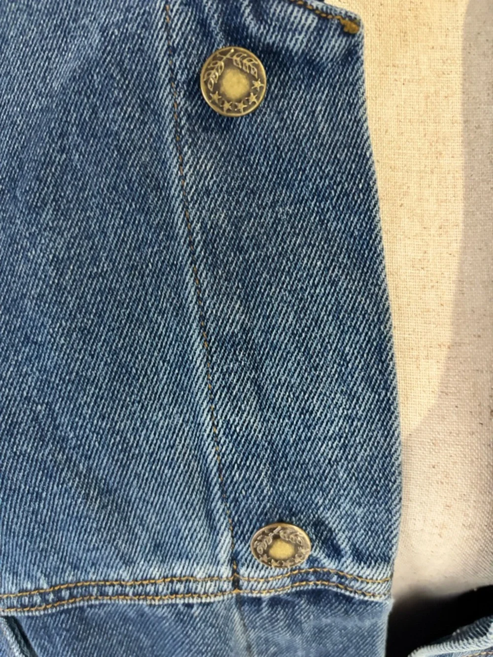 Men’s Rochester Big & Tall Denim Jacket - Size - 5X (Like New) - Picture 4 of 5